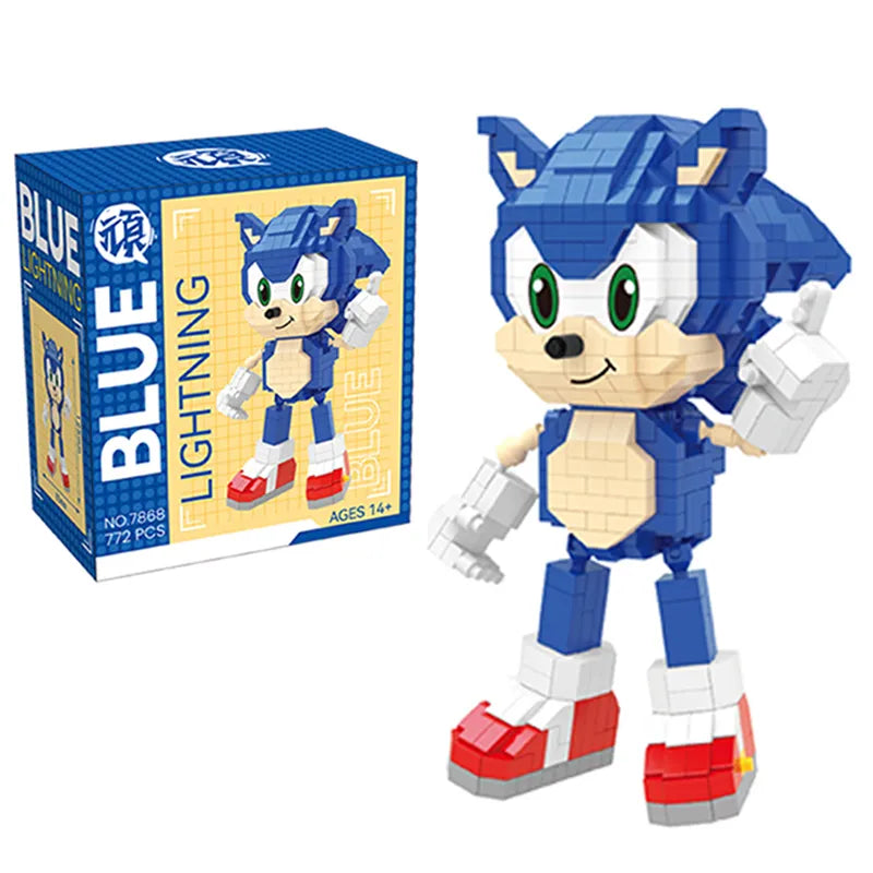 Construção Boneco Sonic